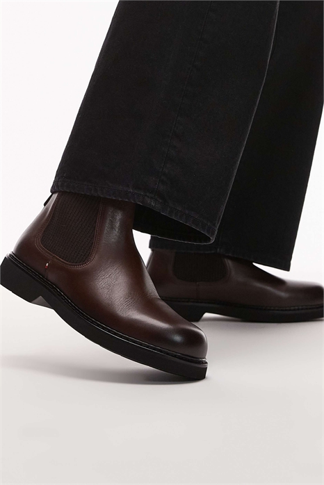 Низкие ботинки Chelsea коричневого цвета артикул 151484741