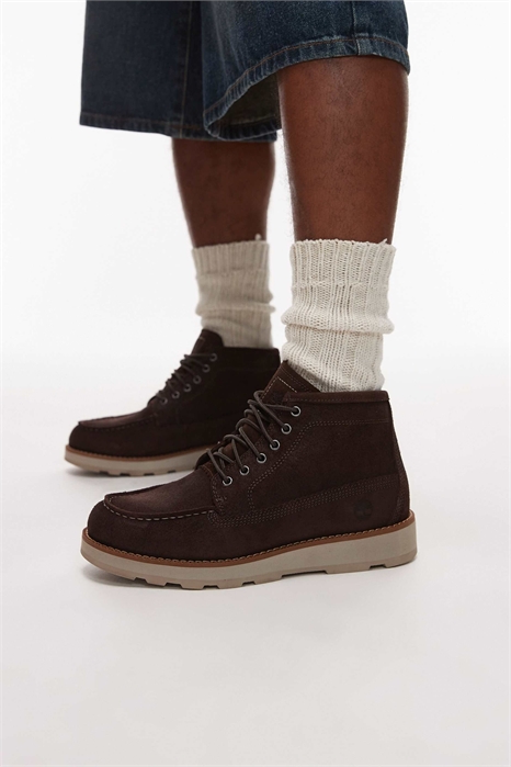 Ботинки на шнурках до середины икры артикул 149348343