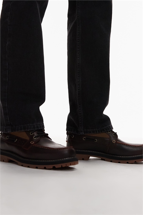 Ботинки со шнуровкой по середине артикул 149348345