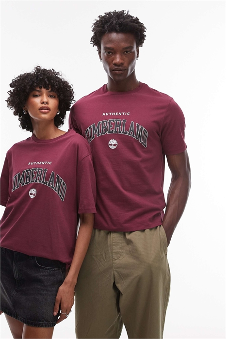 Оригинальная футболка свободного кроя с логотипом университета артикул 148892037