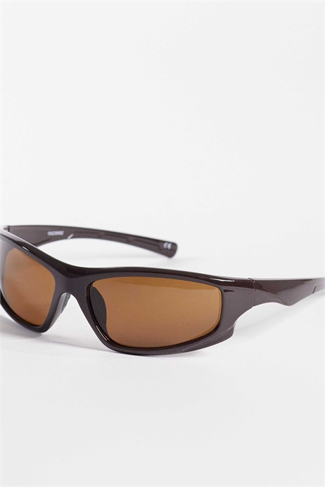 Солнцезащитные очки с загнутыми дужками артикул 154236892