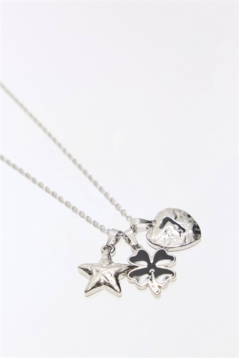 Стальное колье с подвеской артикул 156110575