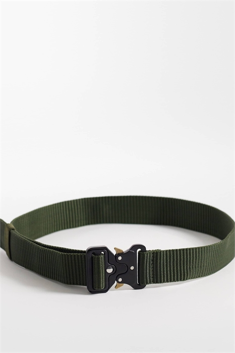 Пояс для инструментов из ремневой ткани с эффектной пряжкой артикул 154078709