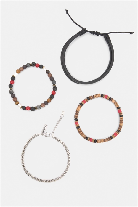 Набор из 4 браслетов с бусинами артикул 155940982