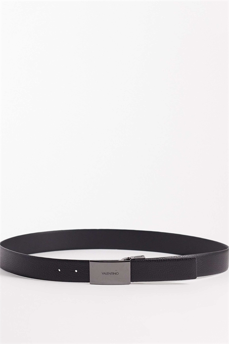 Ремень премиум-класса с пряжкой из матового серебра артикул 149004630