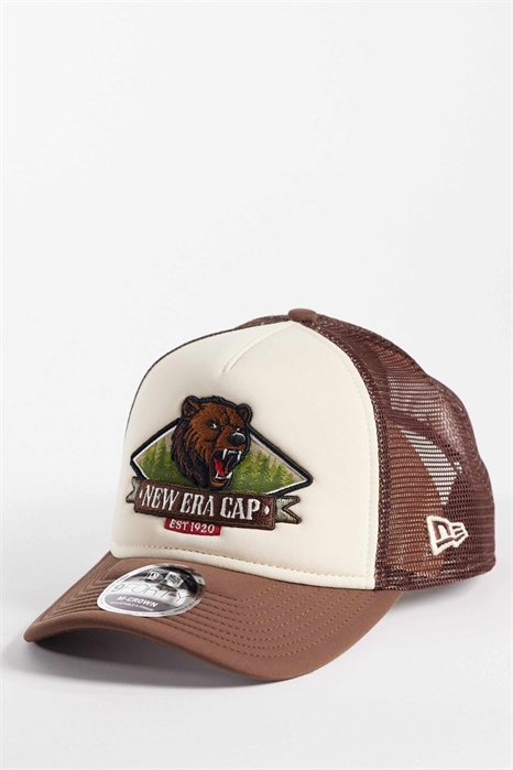 Кепка-тракер с вышитым логотипом 9forty, бежево-коричневая артикул 154894909