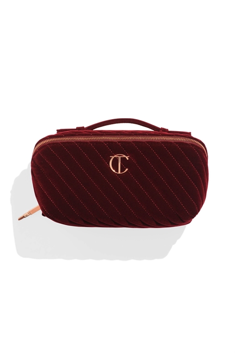 Косметичка-органайзер из бархата — большая артикул 147405501