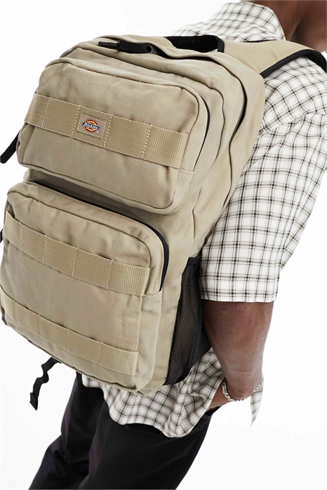 Универсальный рюкзак из канваса цвета песка артикул 132195055