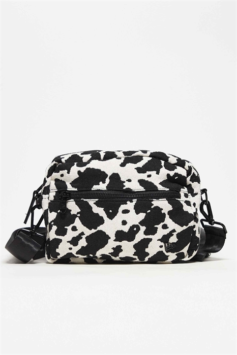 Женская сумка через плечо с жаккардовым принтом «коровьи пятна» в нескольких цветах артикул 154895110