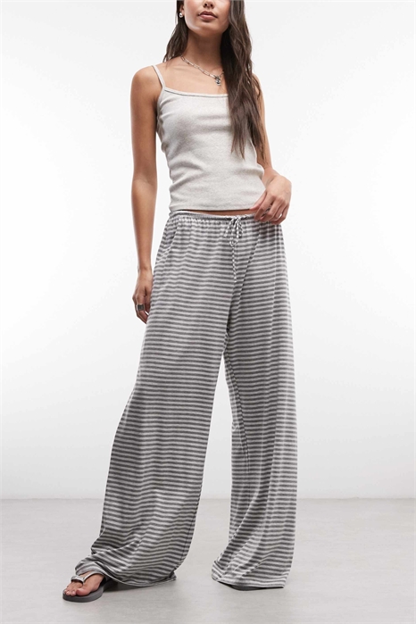 Брюки с широкими штанинами артикул 155697007