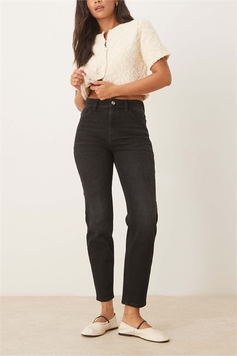 Джинсы свободного кроя для молодых мам артикул 155145436