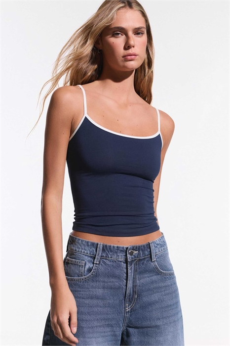 Топ на бретельках артикул 152154007