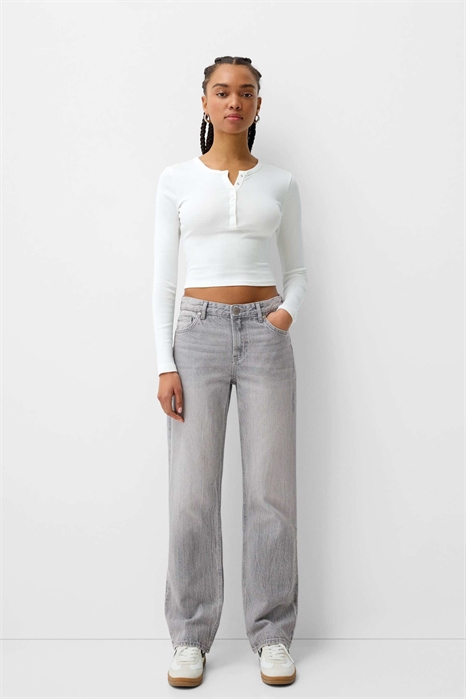 Джинсы прямого кроя артикул 149653546