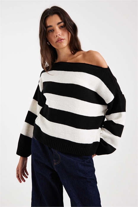 Трикотажный топ на одно плечо артикул 155468252