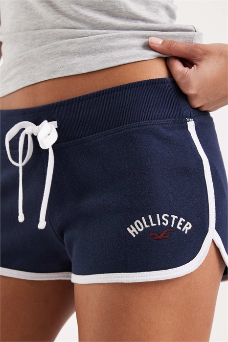 Мини-шорты из флиса артикул 155698233