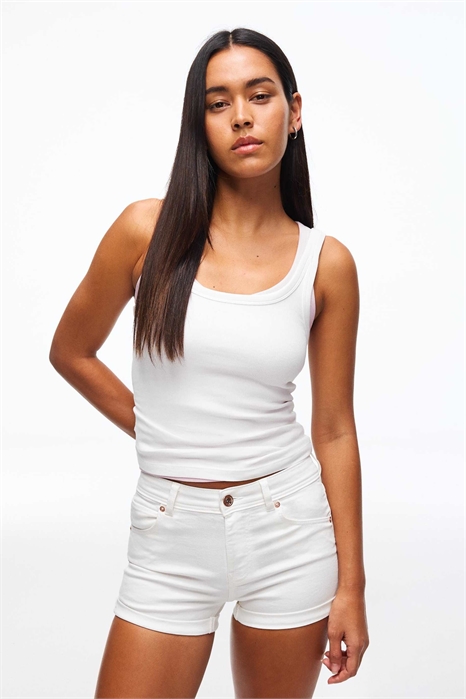 Шорты из денима с отворотами артикул 155540170