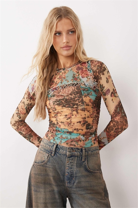 Топ с длинными рукавами Ariana артикул 154232048