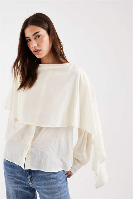 Блуза с капюшоном артикул 155170181