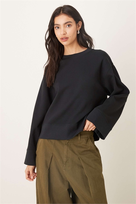 Толстовка с широким горлом и застежкой-молнией артикул 148035239