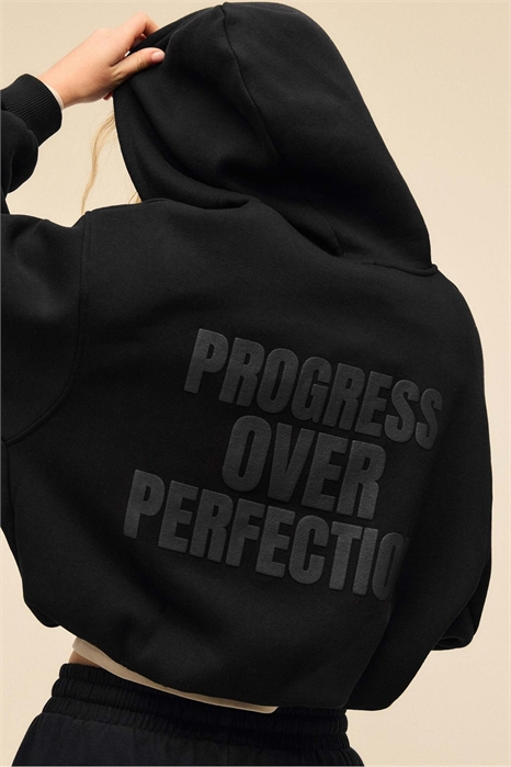 Свитшот-бомбер с капюшоном и принтом артикул 154754638