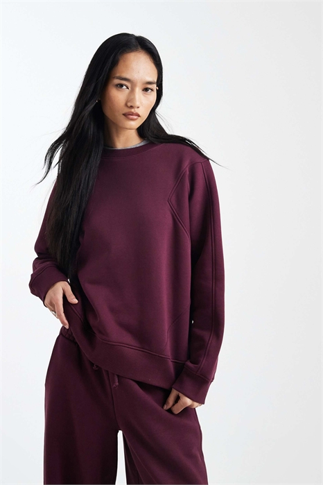 Свитшот премиум-класса с прострочкой, плотность ткани 500 г/м² артикул 152700706