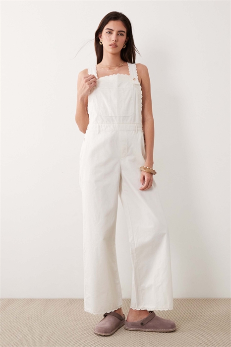 Комбинезон с кружевной отделкой артикул 155638831