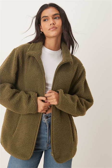 Флисовая куртка на молнии Borg артикул 148857051