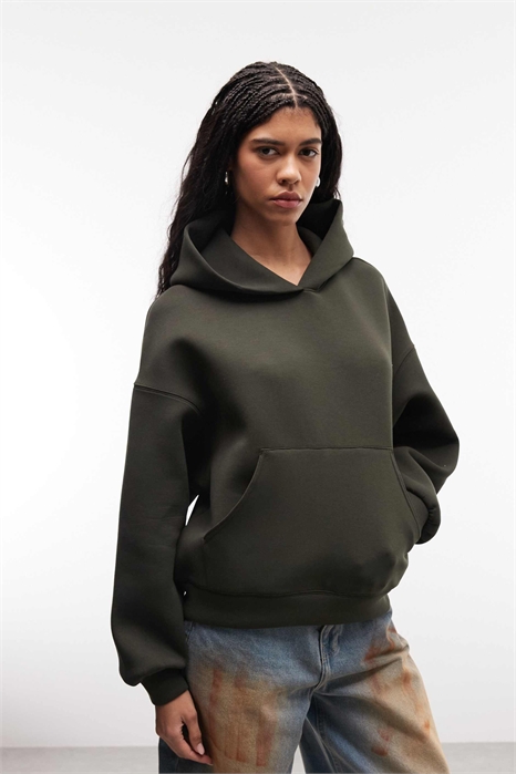 Худи Petra свободного кроя в стиле скуб артикул 154705958