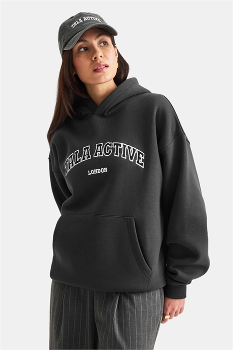 Худи с аппликацией и объемным капюшоном артикул 155998211