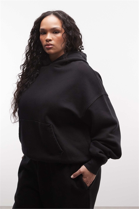 Оверсайз-худи Curve Icon Rest Day из плотной хлопчатобумажной ткани плотностью 440 г/м² артикул 151783433