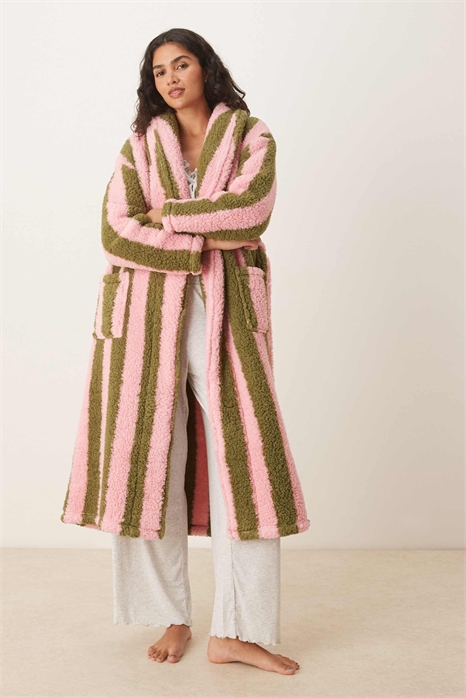 Халат с длинными полосками артикул 146783947