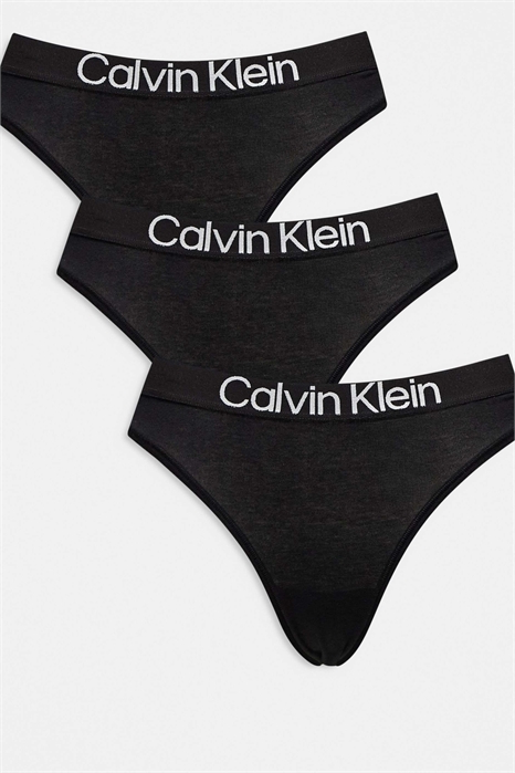 Стринги из сверхмягкого хлопка, набор из 3 штук артикул 154167642