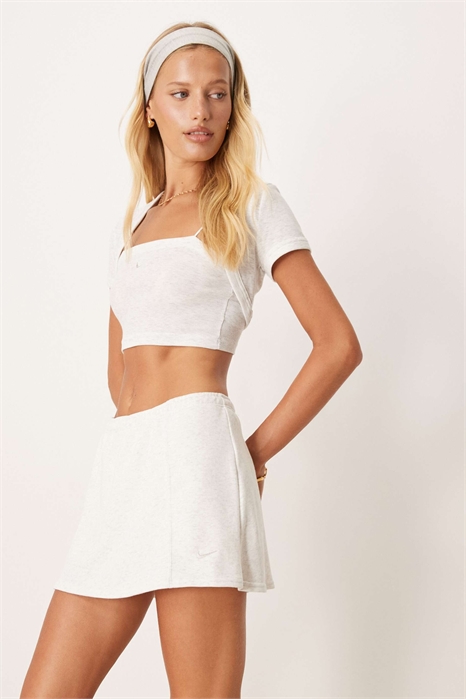 Юбка-шорты из мягкой французской флисовой ткани артикул 139764023