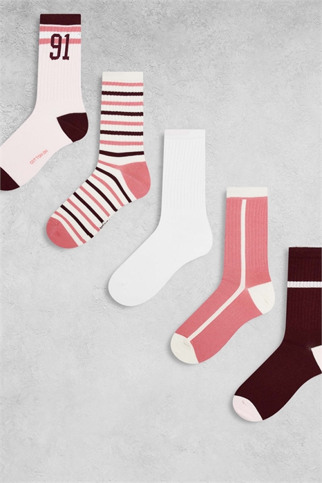 Набор из 5 пар носков артикул 153643398