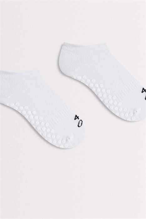 Набор из 2 пар носочков с антискользящим покрытием для пилатеса артикул 152934896