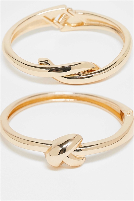 Набор из двух браслетов Knotts Layered Twist 2 артикул 153401559