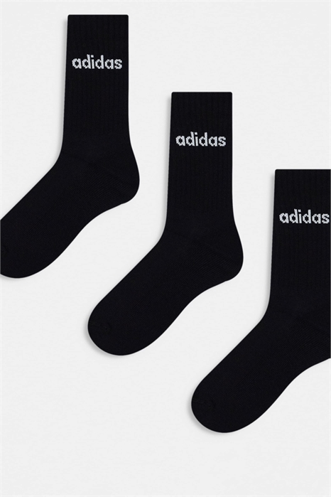 Набор из 3 пар носков adidas Training с линейным логотипом артикул 133499513