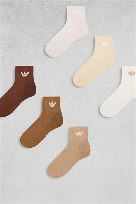 Adicolor Trefoil, 6 пар носочков артикул 141909574