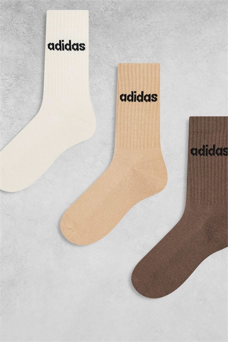 Набор из 3 пар носков adidas Training артикул 134218121