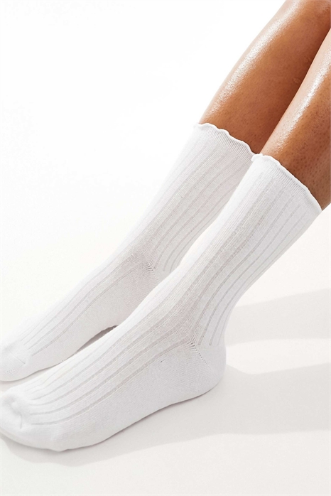 Носки с ребристым оборком артикул 133938348