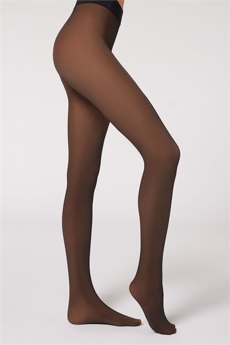 Непрозрачные колготки с эффектом прозрачности артикул 153374692