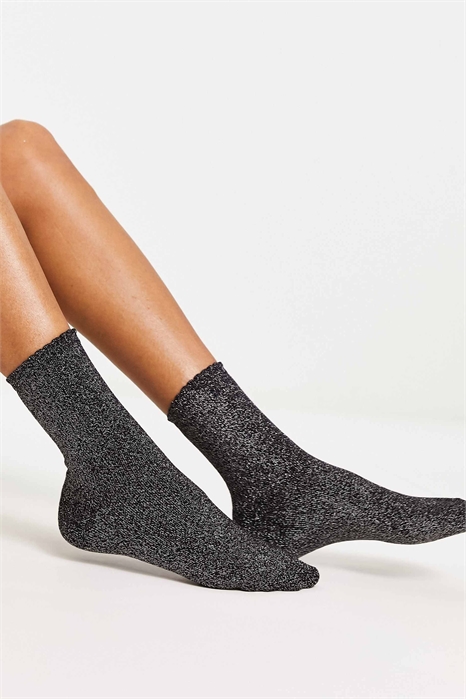 Носки с блестками артикул 128919787
