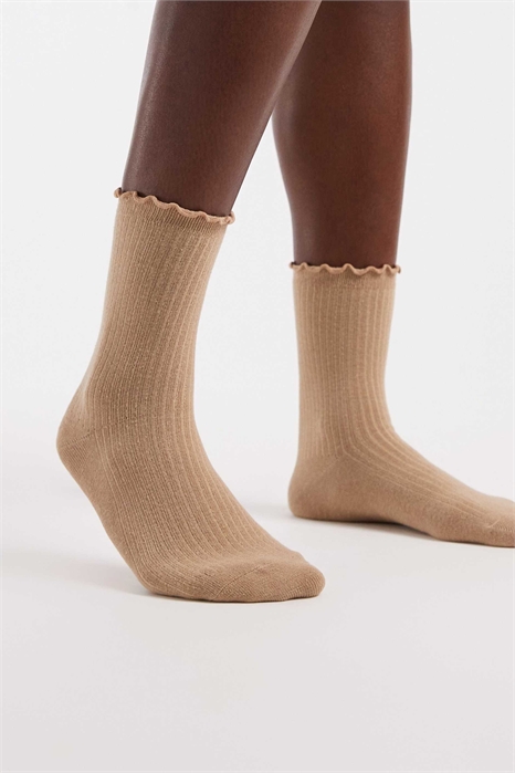 Носки с оборками артикул 153489376