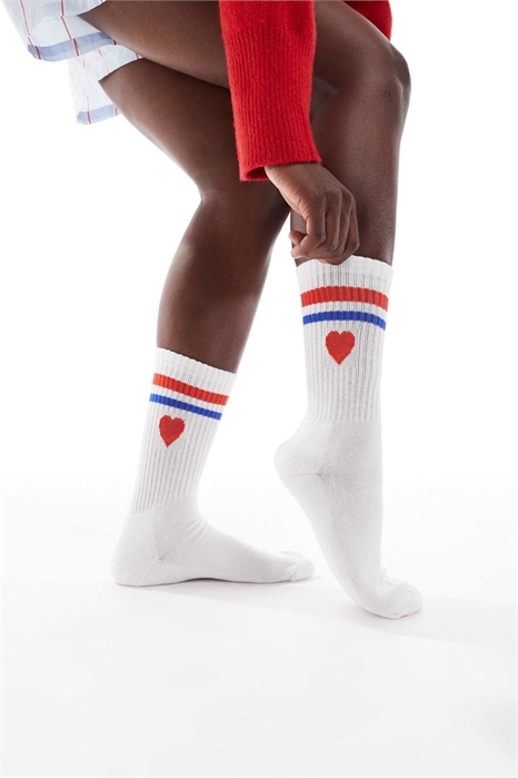 Спортивные носки с ребристой текстурой артикул 149660831