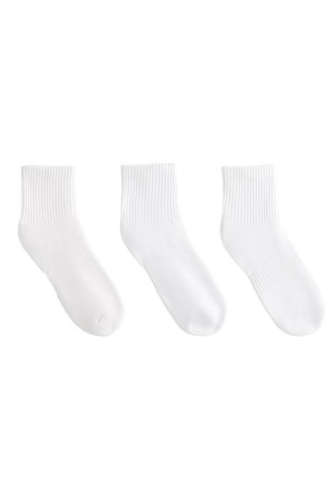 3 пары спортивных носков из смешанной хлопковой ткани артикул 155672046