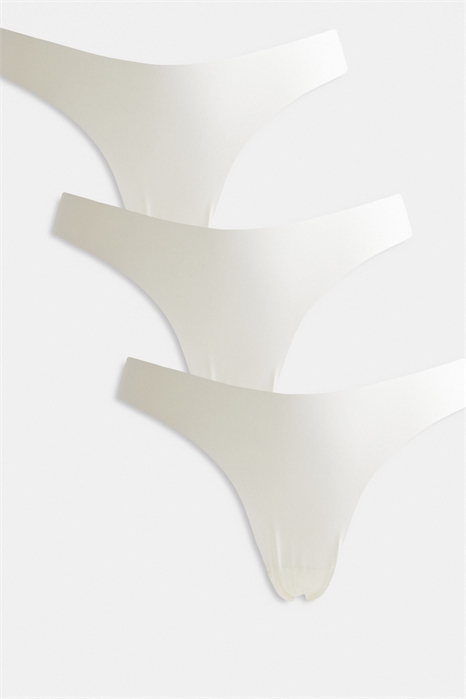 Набор из 3 кружевных трусиков-бразилиан артикул 153577565