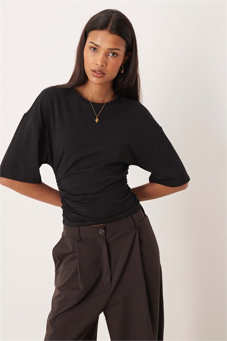 Топ с рюшами Soft Touch артикул 154757012