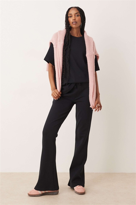 Джоггеры с расклешенными штанинами и застежкой-молнией co-ord артикул 148037047