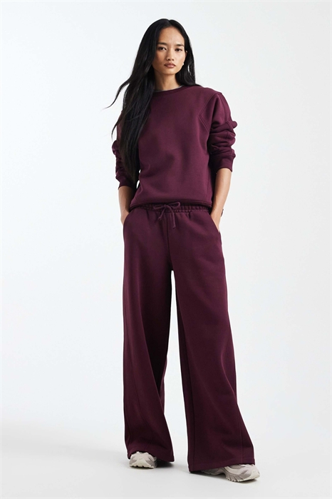 Джоггеры премиум-класса с широкими брючинами и швами, плотность ткани 500 г/м² артикул 152700709