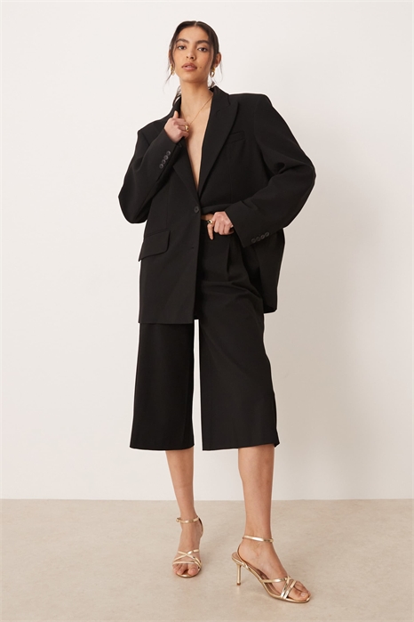 Брюки-кюлоты с индивидуальным кроем co-ord артикул 151516579